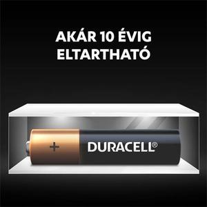 Mikroelem 4 db, DURACELL, Basic AAA, LR03, MN2400, bliszteres