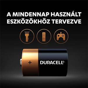 Góliát elem 2 db, DURACELL Basic, LR20, MN1300, bliszteres