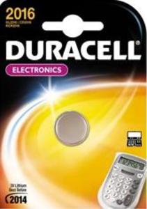 Gombelem, DURACELL DL2016, alkáli, 1 db-os, bliszteres