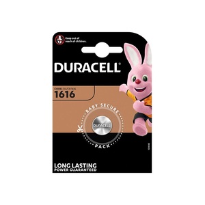 Gombelem, DURACELL DL1616, alkáli, 1 db-os, bliszteres