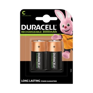 Tölthető baby elem, DURACELL HR14, 2x3000 mAh, bliszteres
