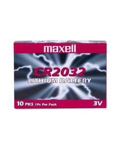 Gombelem MAXELL CR2032, líthium tartós 3V, 1 db-os bliszteres