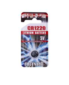 Gombelem MAXELL CR1220, líthium tartós, 1 db bliszteres