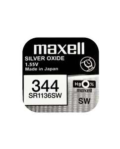 Gombelem MAXELL SR1136SW, (344), ezüst-oxid, bliszteres