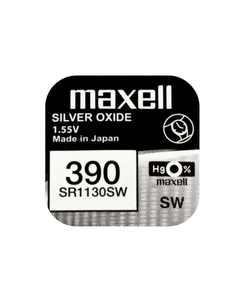 Gombelem MAXELL SR1130SW, (390), ezüst-oxid, bliszteres