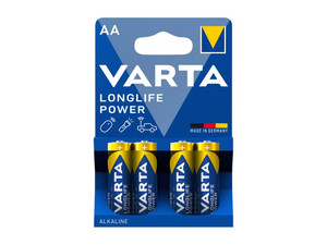 Ceruzaelem AA, VARTA LR06, Longlife Power, 4 db, bliszteres