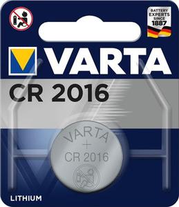 Gombelem, VARTA CR2016, Lithium, 1 db-os bliszterben