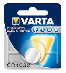 Gombelem, VARTA CR1632, Lithium, 1 db-os bliszterben