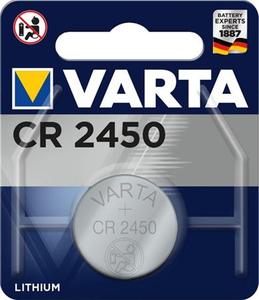Gombelem, VARTA CR 2450, Lithium, 1 db-os bliszterben