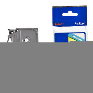 Betűnyom&oacute; szalag 18mm x 8m, BROTHER TZe-541, k&eacute;k alap/fekete betű