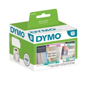 Etikett címke 57x32 mm, DYMO LW nyomtatóhoz, 1000 db, eltávolítható