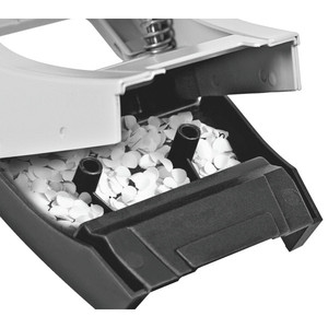 Lyukasztó LEITZ Nexxt 5038, kétlyukú, 16 lap, fekete