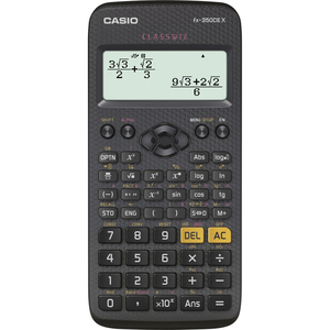 Számológép CASIO FX-350CE X, tudományos, 379 funció, fekete