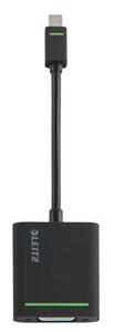 DisplayPort, mini VGA adapter, LEITZ Complete, fekete