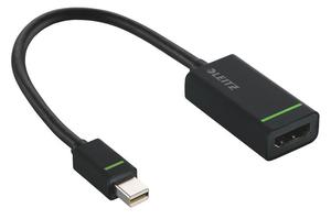 DisplayPort, mini HDMI adapter LEITZ Complete, fekete