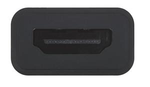 DisplayPort, mini HDMI adapter LEITZ Complete, fekete