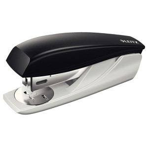 Fűzőgép 24/6 LEITZ Nexxt 5501, asztali, 25 lap, fekete