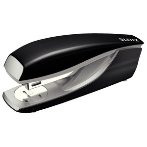 Fűzőgép 24/6, LEITZ Nexxt Style, 30 lap, szaténfekete