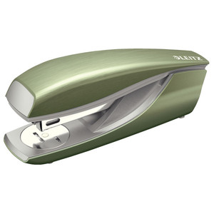 Fűzőgép 24/6, LEITZ Nexxt Style, 30 lap, olajfazöld