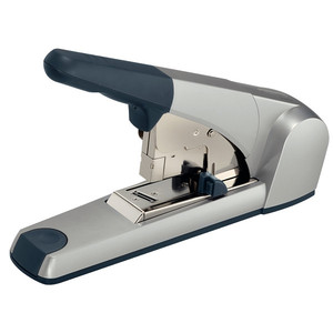 Fűzőgép 23/15 XL, LEITZ 5553, lapos tűzés, 120 lap, ezüst