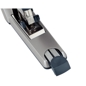 Fűzőgép 23/15 XL, LEITZ 5553, lapos tűzés, 120 lap, ezüst
