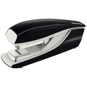 Fűzőgép 24/8 LEITZ Nexxt 5523, lapos tűzés, 40 lap, fekete