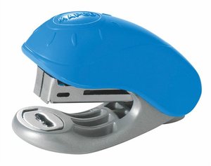 Fűzőgép No.10, MAPED Vivo, 15 lap, bliszteres, kék és bordó