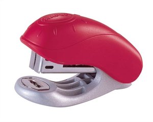 Fűzőgép No.10, MAPED Vivo, 15 lap, bliszteres, kék és bordó