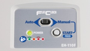 Fűzőgép MAX EH-110F elektromos 100 lap, lapos tűzés, szürke