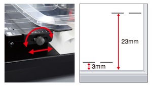 Fűzőgép MAX EH-110F elektromos 100 lap, lapos tűzés, szürke