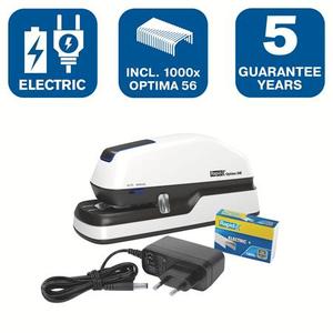 Fűzőg&eacute;p 26/6, RAPID Optima 20, elektromos, 20 lap