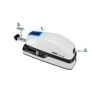 Fűzőg&eacute;p 26/6, RAPID Optima 20, elektromos, 20 lap