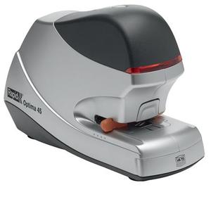 Fűzőgép 26/6, RAPID Optima 45, elektromos, 45 lap, adapterrel működik!
