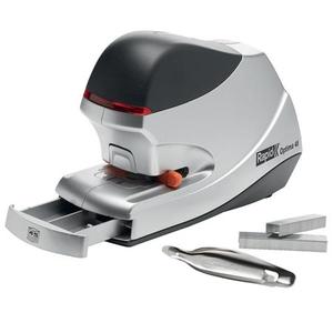 Fűzőgép 26/6, RAPID Optima 45, elektromos, 45 lap, adapterrel működik!