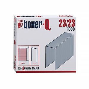 Fűzőkapocs 23/23, BOXER-Q, 1000 db-os, horganyzott