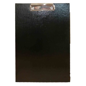 Fel&iacute;r&oacute;t&aacute;bla A4, HALAS Konzul, karton t&aacute;bla, műanyag bor&iacute;t&aacute;ssal, fekete