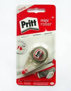 Hibajavító roller 4,2mm x 7m, HENKEL Pritt Mini-roller, eldobhatós