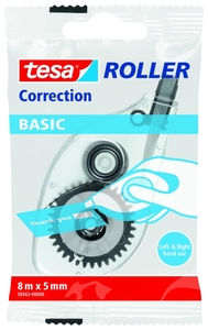 Hibajav&iacute;t&oacute; roller 5mm x 8m, TESA Basic 58563, eldobhat&oacute;, &aacute;tl&aacute;tsz&oacute;