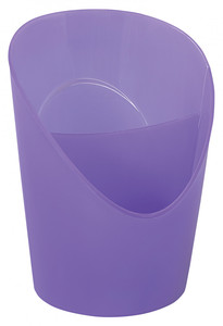 Írószertartó, műanyag, ESSELTE Colour'Breeze, áttetsző, levendula