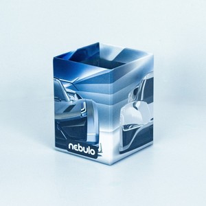 &Iacute;r&oacute;szertart&oacute; poh&aacute;r, NEBULO, asztali, pap&iacute;r, Sportaut&oacute;