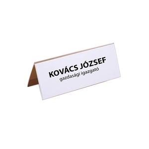 Ültetőkártya 120x45 mm, FELLOWES, vízálló, 50 db, nyomtatható