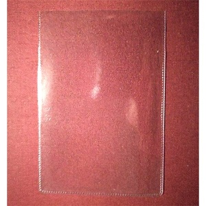 B&eacute;rlettok, TAJ k&aacute;rtya tok, PVC, 7,5x11 cm, 100 db, v&iacute;ztiszta