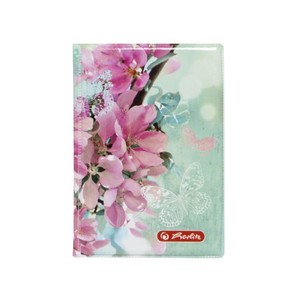 Bankkártyatartó 6 zsebes, PVC, HERLITZ, 8x11 cm, többféle mintás fedelű