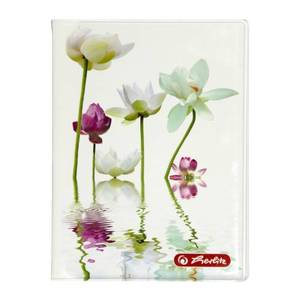 Okmánytartó 6 zsebes, dupla HERLITZ, 10x13,5cm, mintás PVC fedelű
