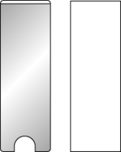 Címketartó zseb 25x75 mm, DJOIS, öntapadó, PP, 12 db, víztiszta