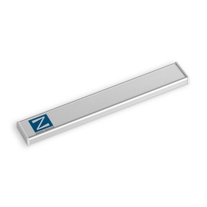 Infótábla, alusign FIX, sínes, 31 mm, 1 sor