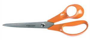 Olló 21 cm, FISKARS Classic, általános, narancssárga