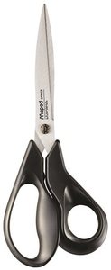 Olló 21 cm, MAPED Advanced Green, irodai, hegyes