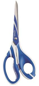 Olló 21 cm, MAPED Zenoa Fit, általános, gumilamellás nyelű