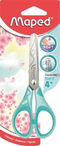 Olló 13 cm, MAPED Essential Soft Pastel, vegyes pasztell színek
